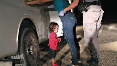 Una frontera que maltrata a los niños