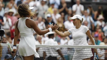 Naomi Osaka, eliminada en primera ronda de Wimbledon
