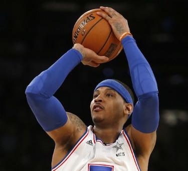 Carmelo Anthony pone fin a la temporada y se operará la rodilla