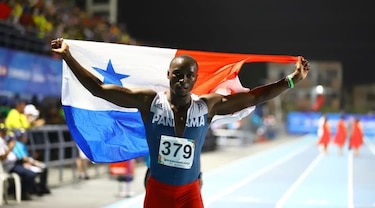 Alonso Edward logra medalla de plata en los 200 metros