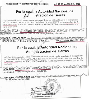Diputada Yanibel Ábrego adquiere más tierras estatales por centavos