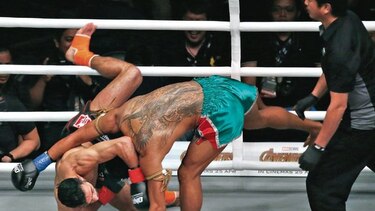 ‘Kickboxing’ en acción