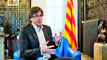 Catalanes van por otro referendo de independencia