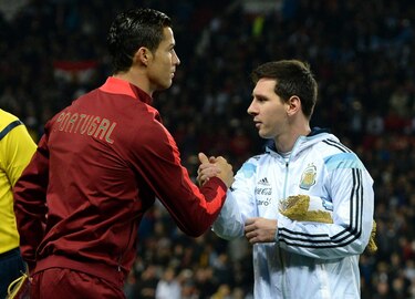 Cristiano, entre risas: ‘Me gustaría ser el que dé el jaque mate a Messi’