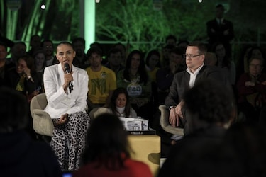 Partido de Marina Silva apoya voto a Neves en balotaje en Brasil
