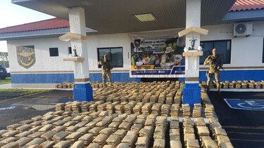 Decomisan 2 mil 786 paquetes de supuesta droga en Los Santos