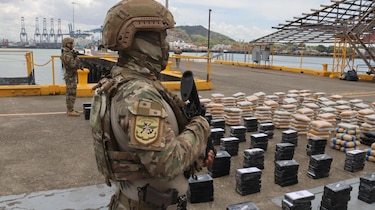 Panamá supera las 34 toneladas de droga incautadas en lo que va de 2026