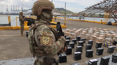 Decomisan 650 paquetes de droga en el archipiélago de Las Perlas; detienen a tres personas