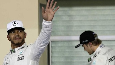 Hamilton gana la ‘pole’ en la carrera de Abu Dabi