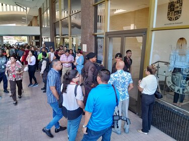 Este martes sigue el pago con cheques en la Alcaldía de Panamá para detectar ‘botellas’