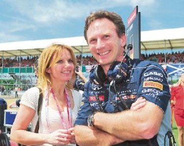 Exspice Halliwell y Christian Horner se casan