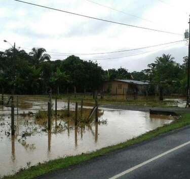 Desbordamiento de ríos en el Valle de Tonosí deja 78 viviendas inundadas