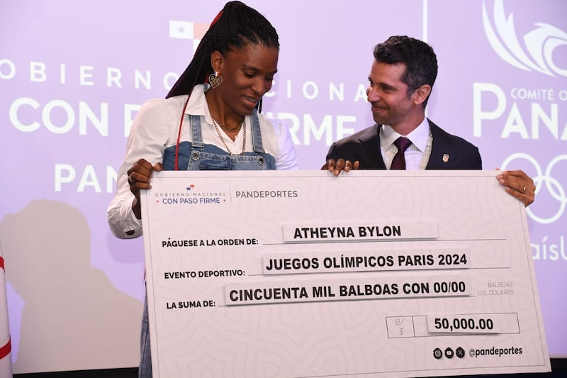 Atheyna Bylon y otros atletas olímpicos reciben incentivos por su desempeño en los Juegos Olímpicos de París 2024