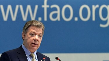 Santos acusa a las FARC de atentar contra medio ambiente