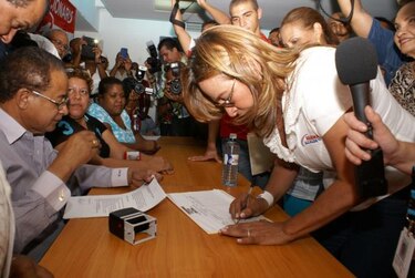 Balbina Herrera presenta su postulación para la Alcaldía de Panamá