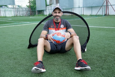Jugadores panameños en la burbuja del fútbol venezolano