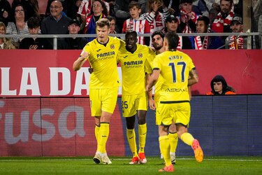 El Girona no logra traducir su dominio en goles ante el Villarreal