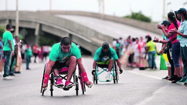 Una carrera de héroes y valientes