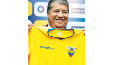 Bolillo Gómez pidió unión a los ecuatorianos en su presentación