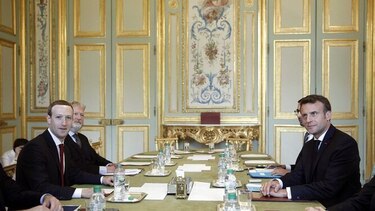 Zuckerberg conversa con Macron sobre regulación de las redes sociales
