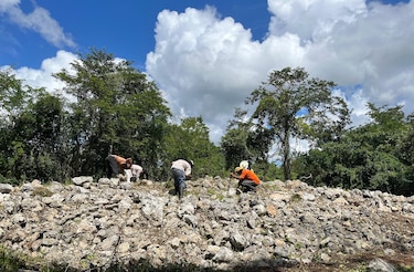 Hallan nuevas estructuras mayas en paraíso prehispánico en sureste de México