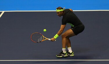Ruud vence por primera vez a Nadal, en una exhibición en pista rápida en Quito