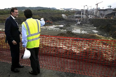 Rajoy apuesta por el éxito de las obras de ampliación del Canal