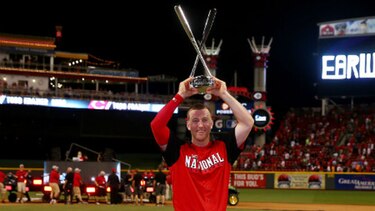Todd Frazier gana el derby de jonrones en casa