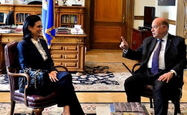 Canciller sostiene encuentro con secretario general de la OEA