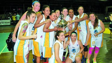 Panteras, campeonas femeninas de baloncesto