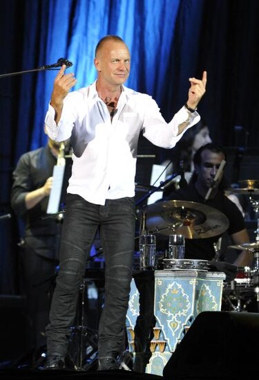 Sting graba disco por sus 25 años en 'solitario'