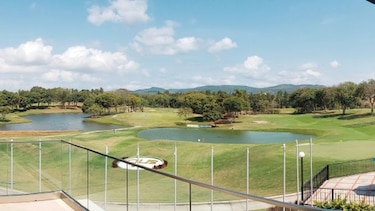Sol, brisa y mucho golf