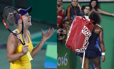 Serena Williams es eliminada; Murray y Nadal, a octavos de final
