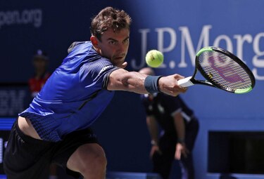 Del Potro debuta con victoria y está en segunda ronda