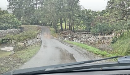 Bajan los niveles de los afluentes en Boquete; autoridades comienzan a evaluar daños