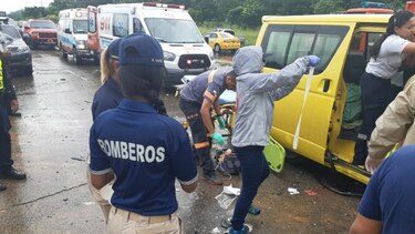Accidente de tránsito deja 4 heridos en Capira