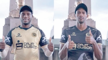 Cusco FC presenta a panameños