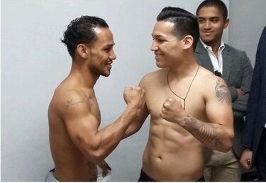 Nica Concepción y Tyson Márquez están pasados del peso