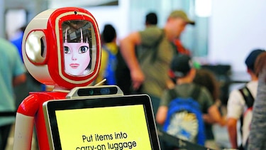 Robot aeroportuario