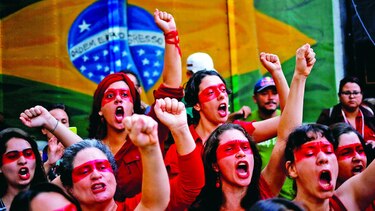 Protestas en Sao Paulo y Río contra el presidente Temer