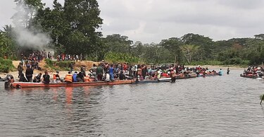 En la frontera de Darién hay cerca de 2,700 migrantes, la mayoría con rumbo a Estados Unidos
