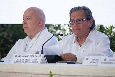 El gobierno colombiano y la disidencia de las FARC Segunda Marquetalia inician el diálogo en Caracas