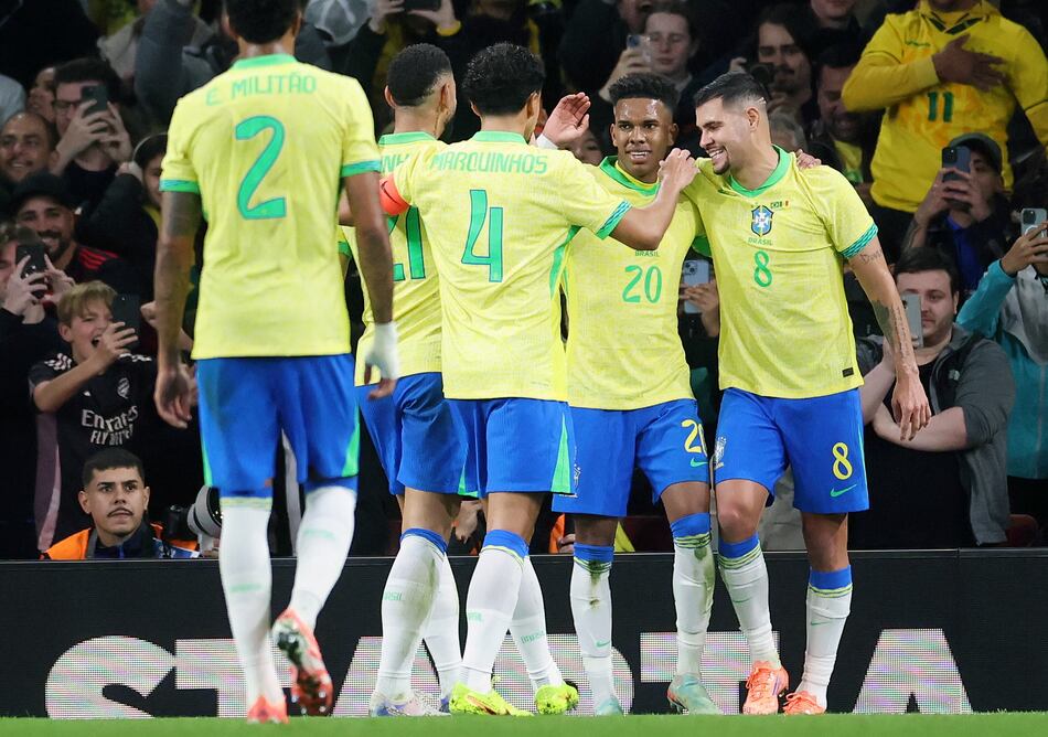 Estevao, socio de oro para Vinícius y Rodrygo