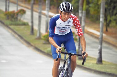 El chorrerano Felipe Chang hará historia para el ciclismo panameño esta noche