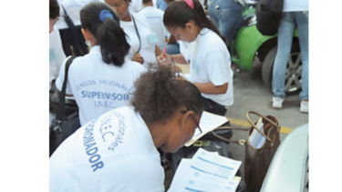 Inec proyecta tener 70% de empadronadores para el mes de diciembre