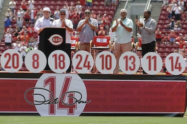 Rojos retiran el número de Pete Rose