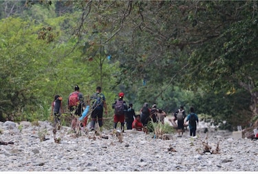 Migración registra este año el paso de casi 90 mil migrantes por la selva de Darién