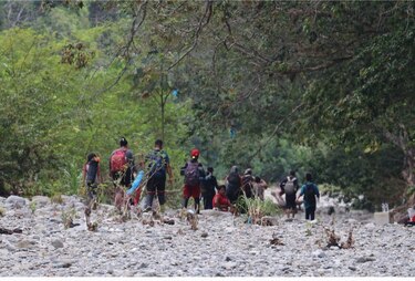 Migración registra este año el paso de casi 90 mil migrantes por la selva de Darién