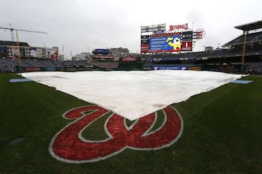 Juego de 'playoff' entre Dodgers y Nacionales es pospuesto por lluvia