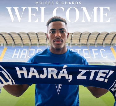 Moisés Richards, la historia del joven panameño que juega en Europa